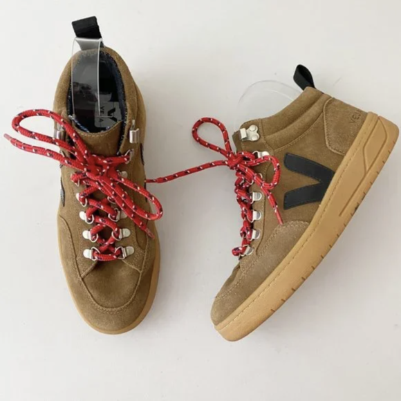 Brown High Top Sneakers